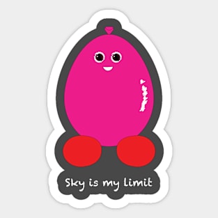 The Sky Is My Limit Sticker